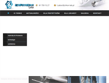 Tablet Screenshot of cyrkon.zirkon-lab.pl